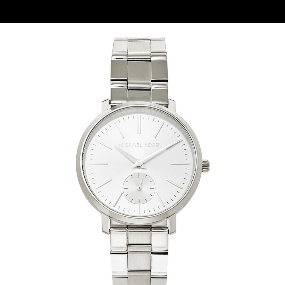 Michael Kors Silver watch.